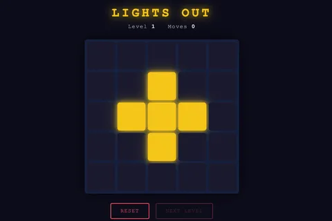 Screenshot of Lights Out